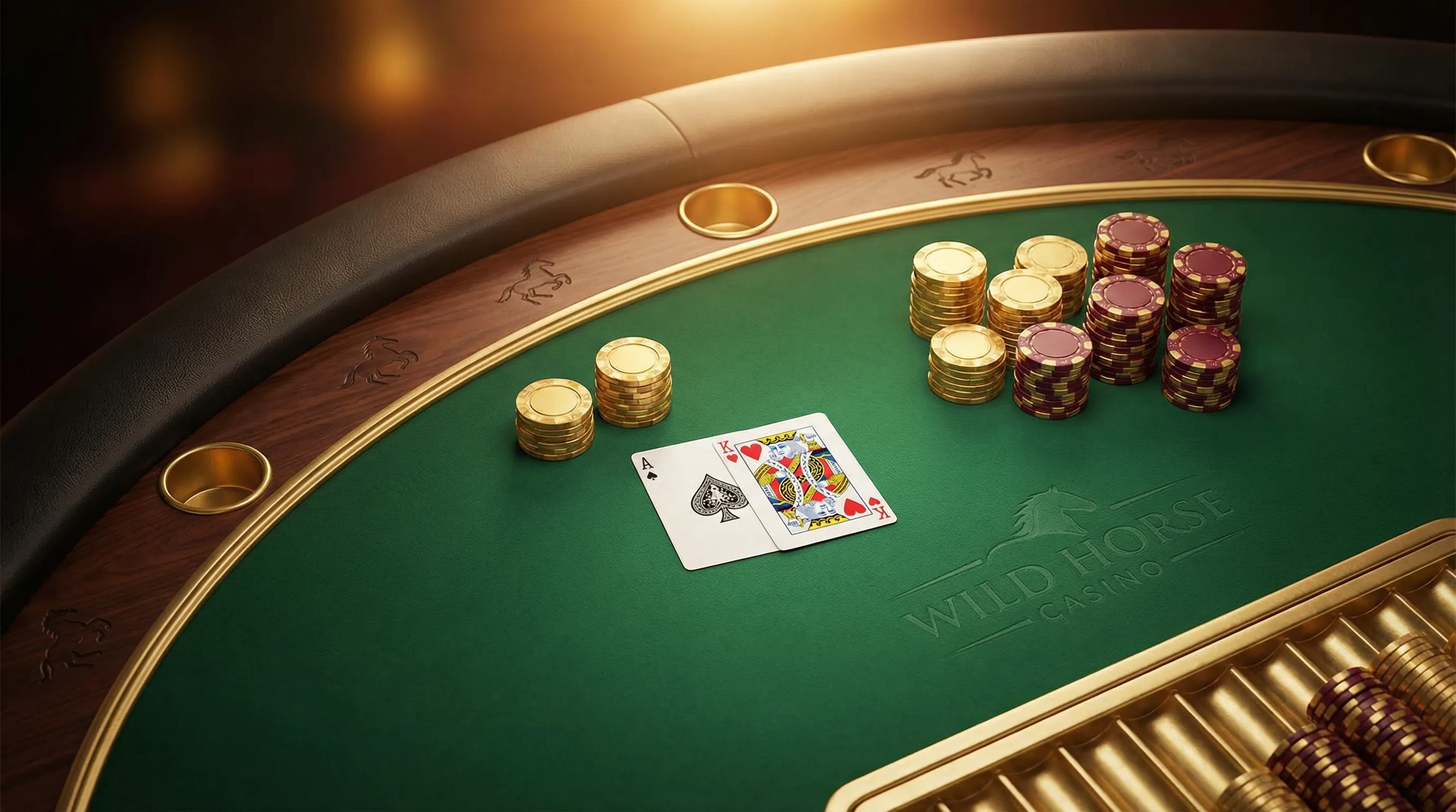 Mesa de blackjack premium no cncbet